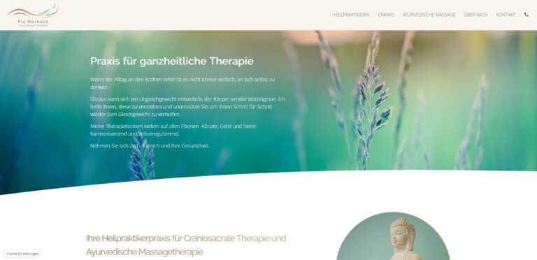 Webdesign für eine Praxis