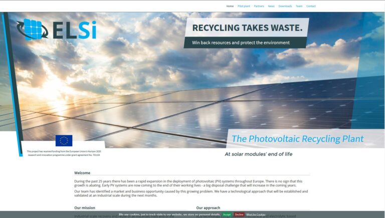 Webdesign für erneuerbare Energie
