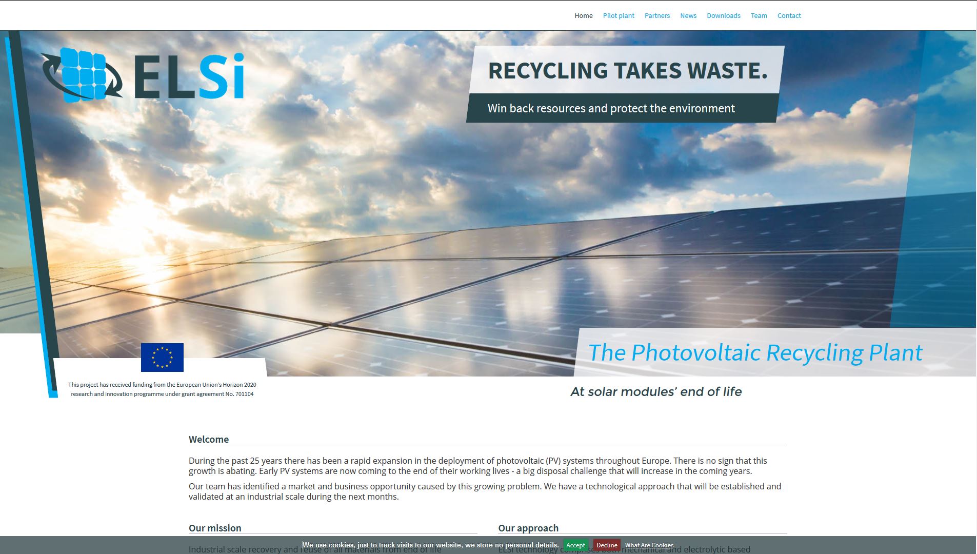 Webdesign für erneuerbare Energie