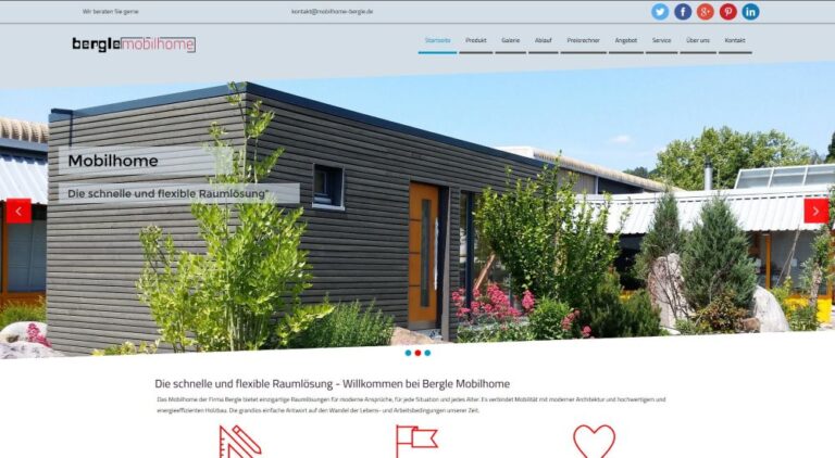 Webdesign für Tiny House
