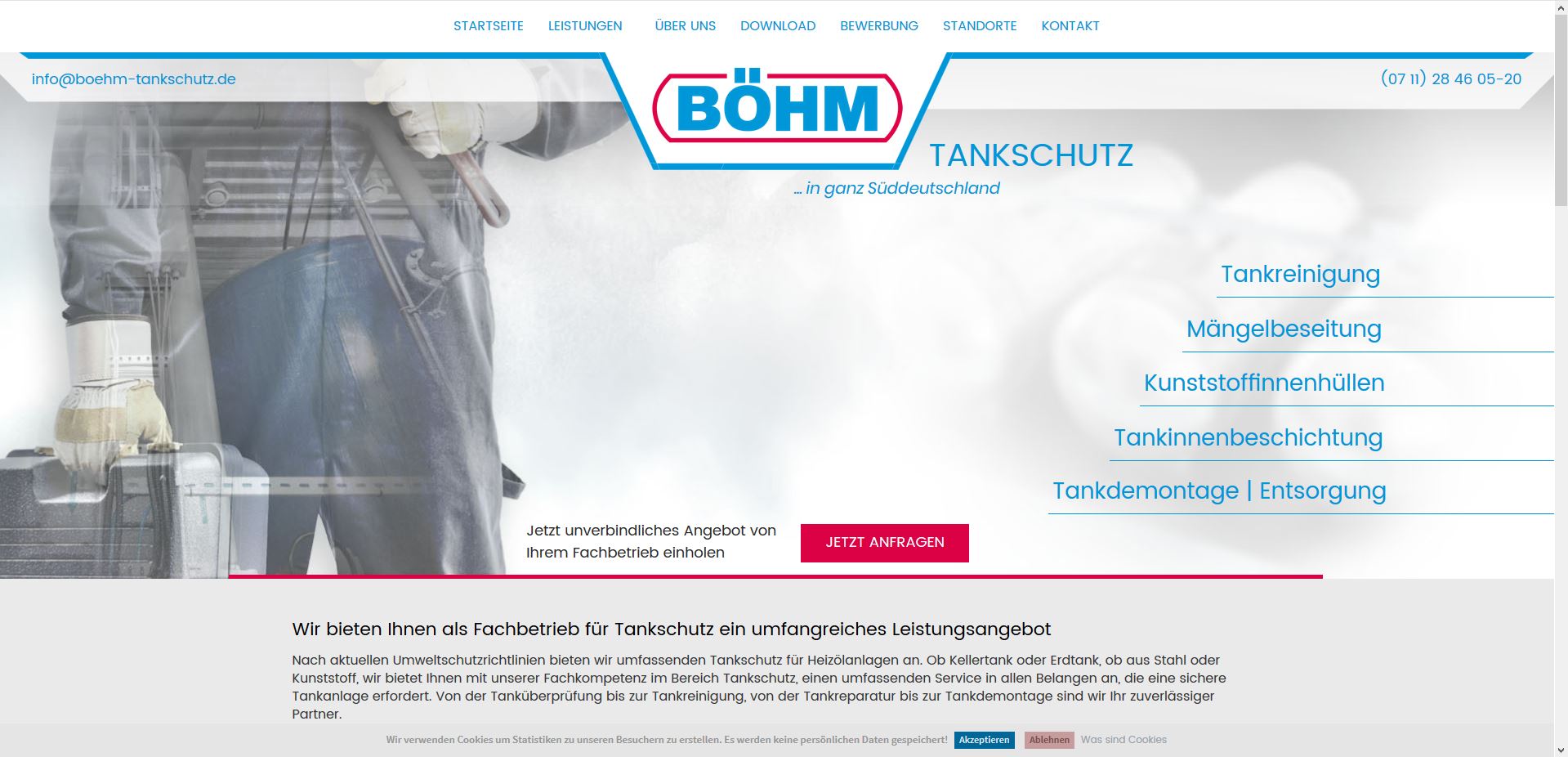 Webdesign für Handwerk