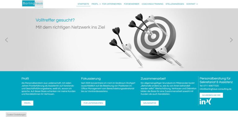 Webdesign für Personalberatung