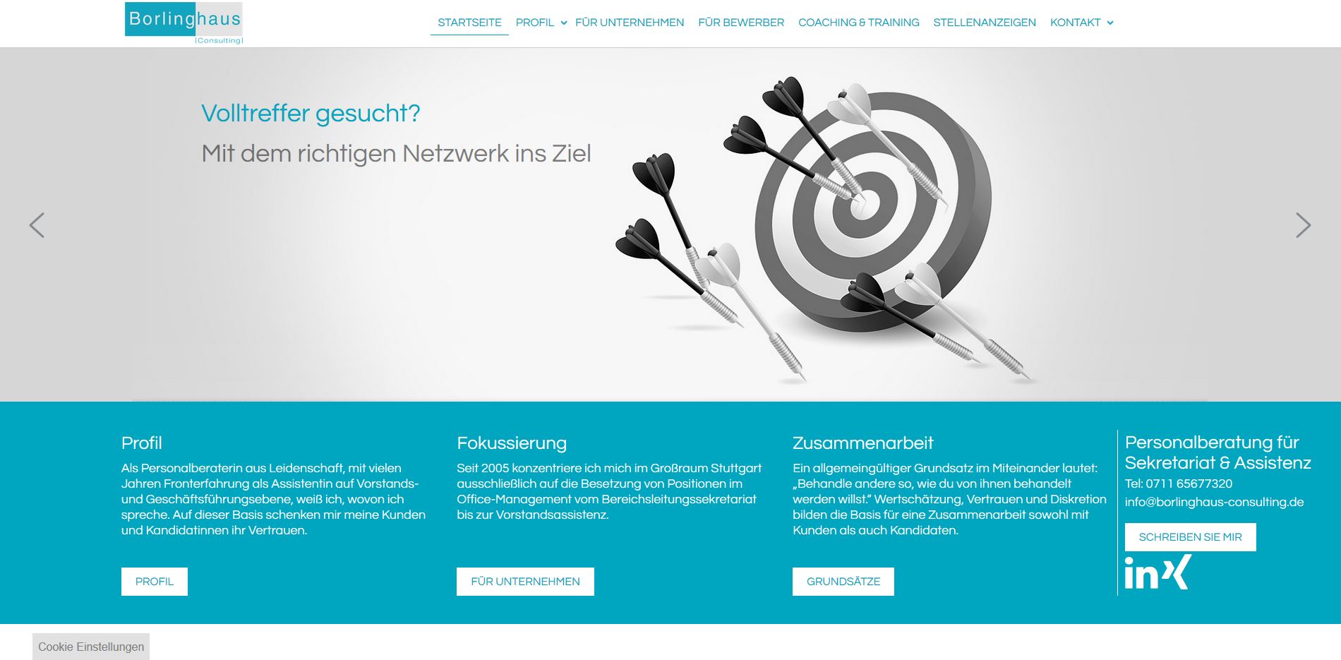 Webdesign für Personalberatung