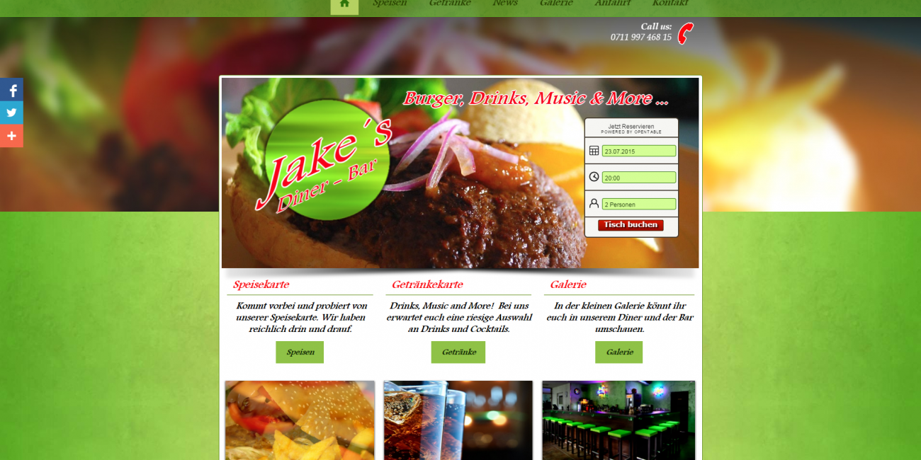 Restaurant Webseite erstellen lassen