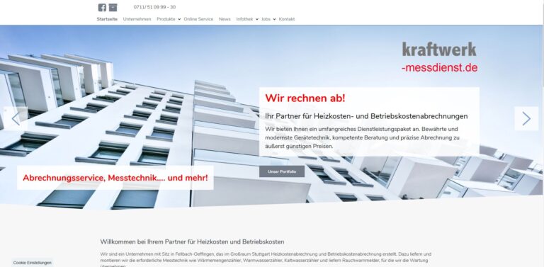 Webseite für Dienstleistung erstellen lassen