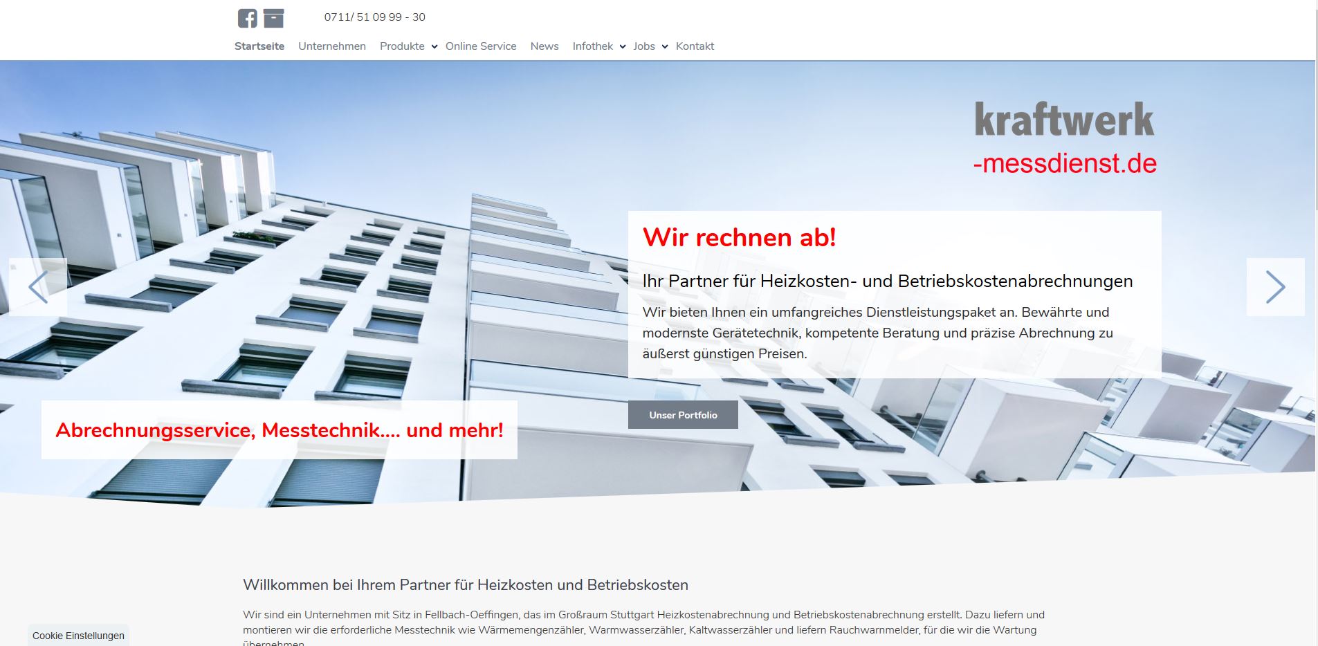 Webseite für Dienstleistung erstellen lassen