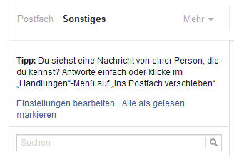 Sonstige Einstellungen